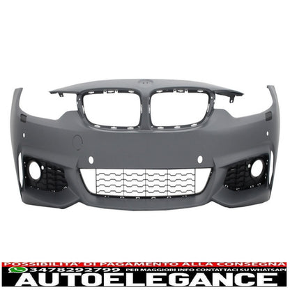 complete body kit suitable for bmw 4 series f32 coupe (2013-up) with trunk spoiler sport design piano black