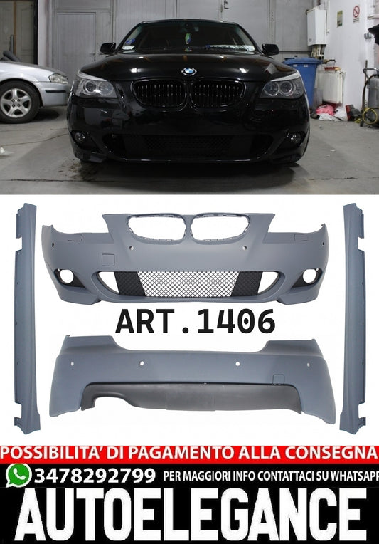 BODYKIT ADATTO PER BMW SERIE 5 E60 2003-2007 LOOK MTECH DESIGN SPORTIVO AUTOELEGANCERICAMBI