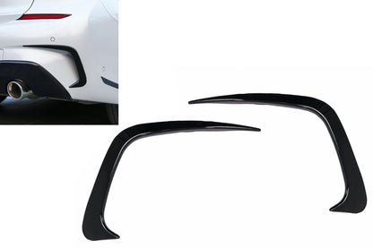Paraurti lembi ali laterali tiller per BMW serie 3 G20 G21 G28 M-Sport nero-mostra il titolo originaleTesto originaleAlette paraurti alette laterali per BMW Serie 3 G20 G21 G28 M-Sport Nero