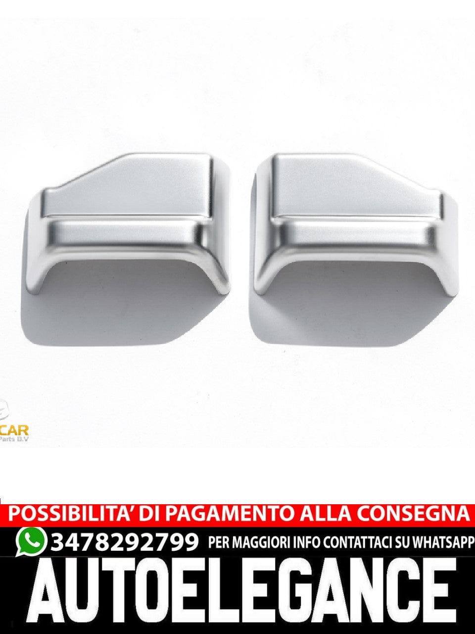Per Mercedes W213 W222 C218 pannello telaio cromato cintura di sicurezza