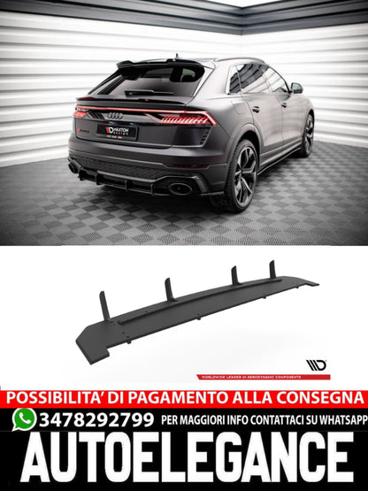 DIFFUSORE POSTERIORE STREET PRO ADATTO PER AUDI RSQ8 MK1  (2019 - )