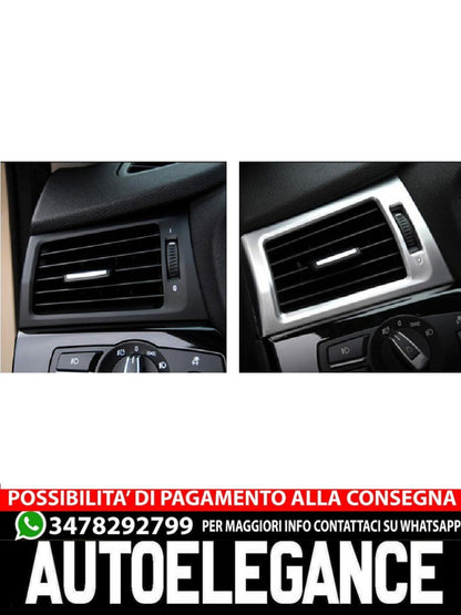 For BMW X3 X4 F25 F26 Chrome Frame Air Vent Nozzle Panel 