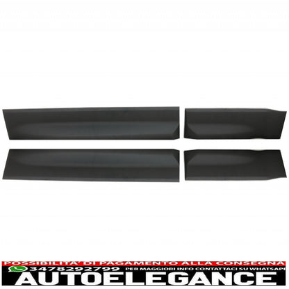 lower door moulding set suitable for land rover sport l320 (2005-2013) with lower wing mouldings 
