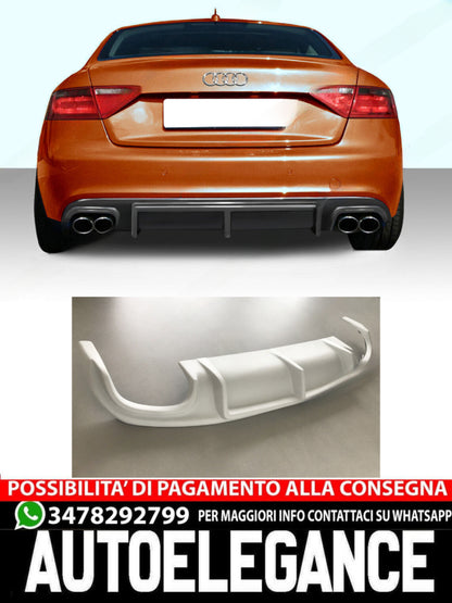 DIFFUSORE ADATTO PER AUDI A5 SPORTBACK S-LINE (2009-2011)