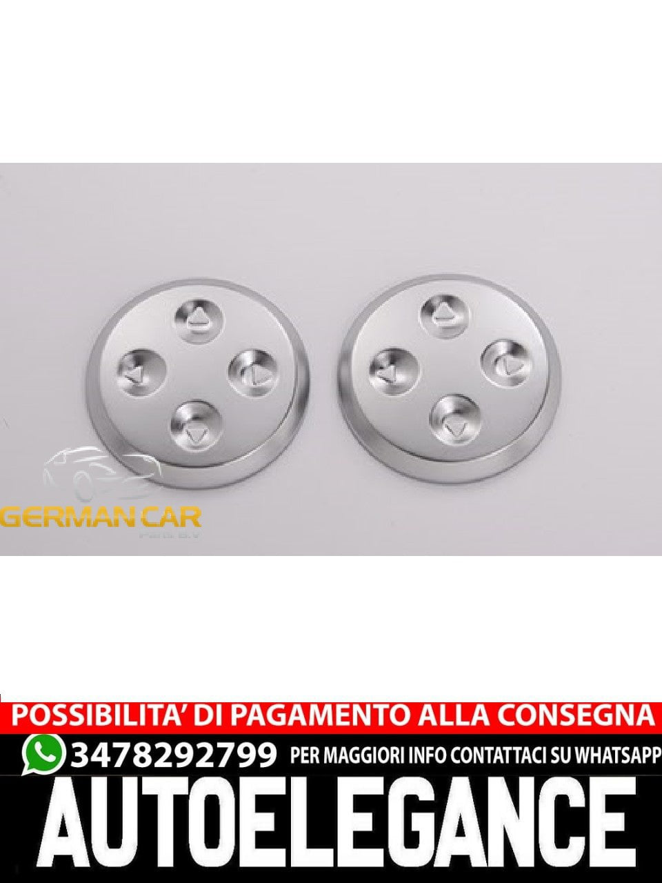 Per Mercedes X253 GLC classe regolazione sedili pannello cromato