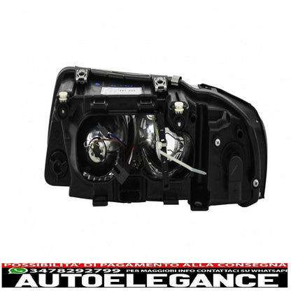 adatto per audi a3 8l (2000-2003) ricambio faro lato destro fondo cromato 8l00941004k 8l0941004af AUTOELEGANCERICAMBI