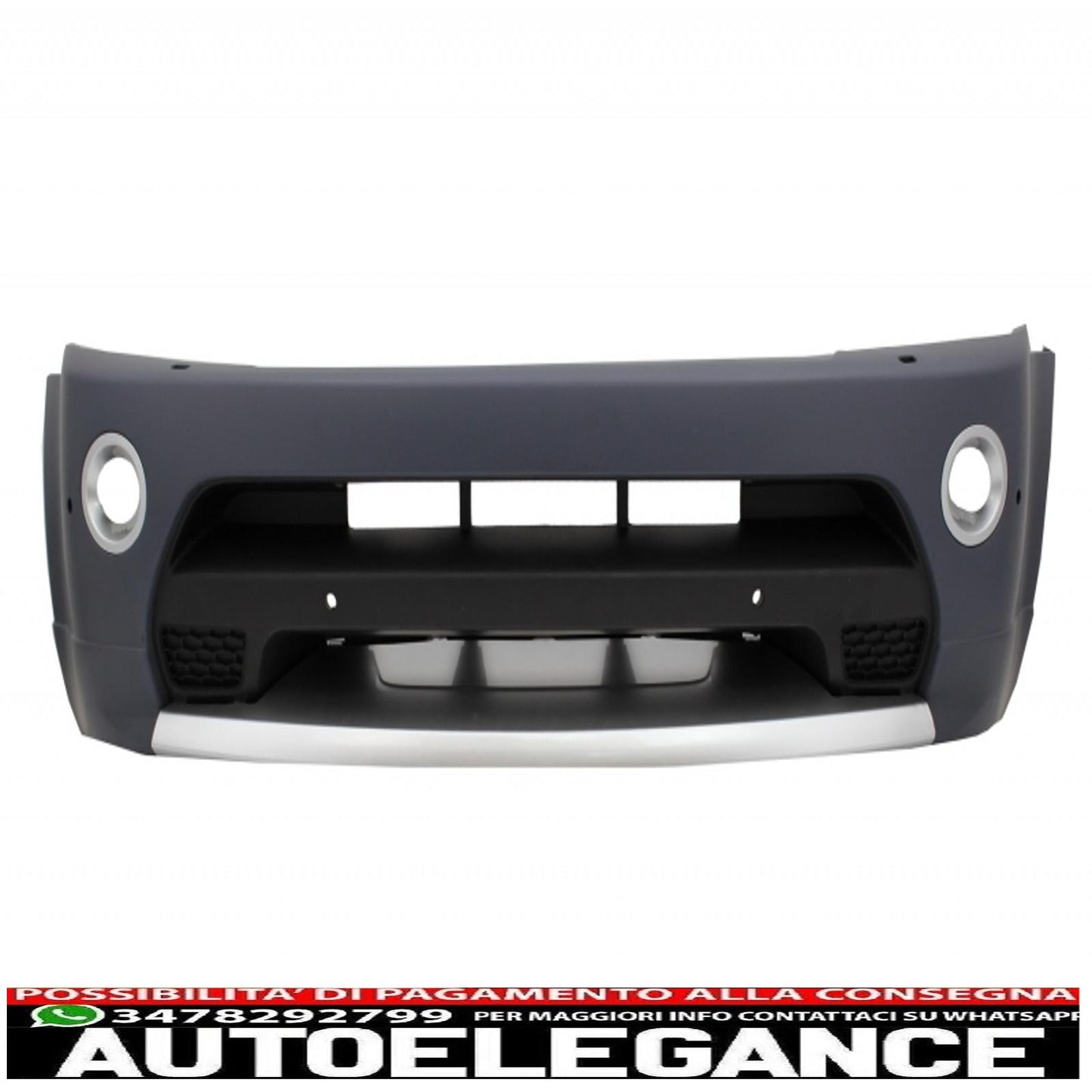 conversione anteriore adatta per Land Range Rover Sport L320 (2005-2013) design autobiografia paraurti fari cofano e parafanghi AUTOELEGANCERICAMBI