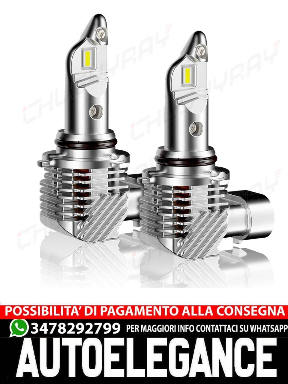 Per Oldsmobile Cutlass Ciera 1987-1996 - 4 pz Lampadine LED Kit Conversione Fari