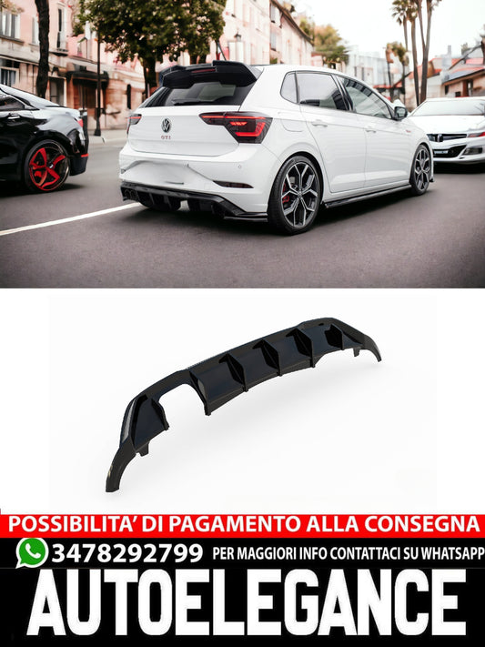 DIFFUSER SUITABLE FOR VOLKSWAGEN POLO GTI MK6 FACELIFT 