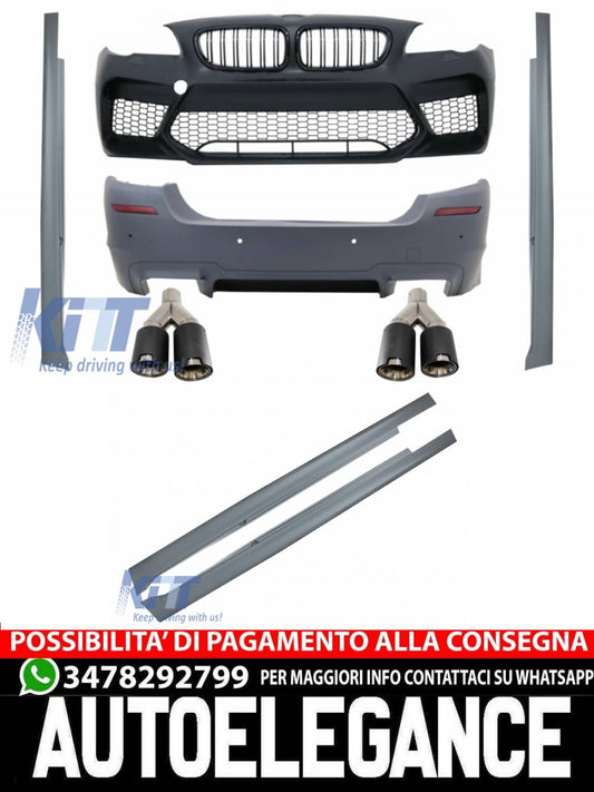 Body kit suitable for BMW 5 Series F10 (2011-2017) Bumper with side skirts 