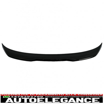 Trunk Spoiler Suitable for BMW 5 Series G30 (2017 onwards) M Performance Design Piano Black 