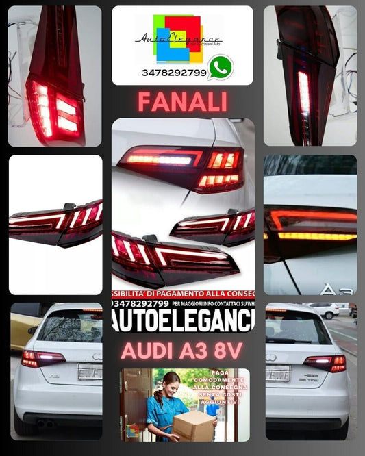 RÜCKLEUCHTEN GEEIGNET FÜR AUDI A3 8V 2012-2019 