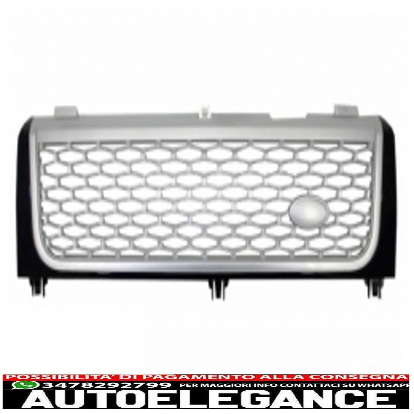 central grille and side vents assembly suitable for land rover vogue iii l322 (2002-2005) autobiography supercharged edition
