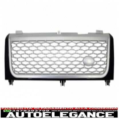 central grille and side vents assembly suitable for land rover vogue iii l322 (2002-2005) autobiography supercharged edition