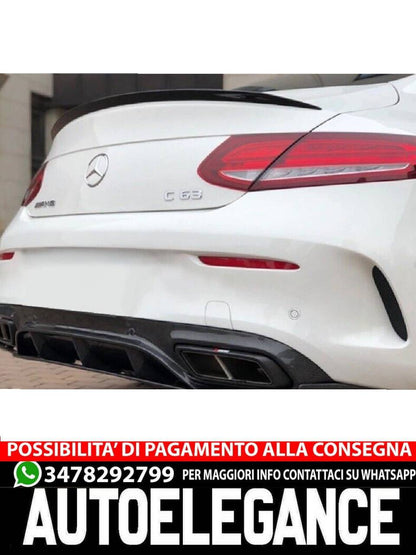 SPOILER suitable for MERCEDES C 205 2015+