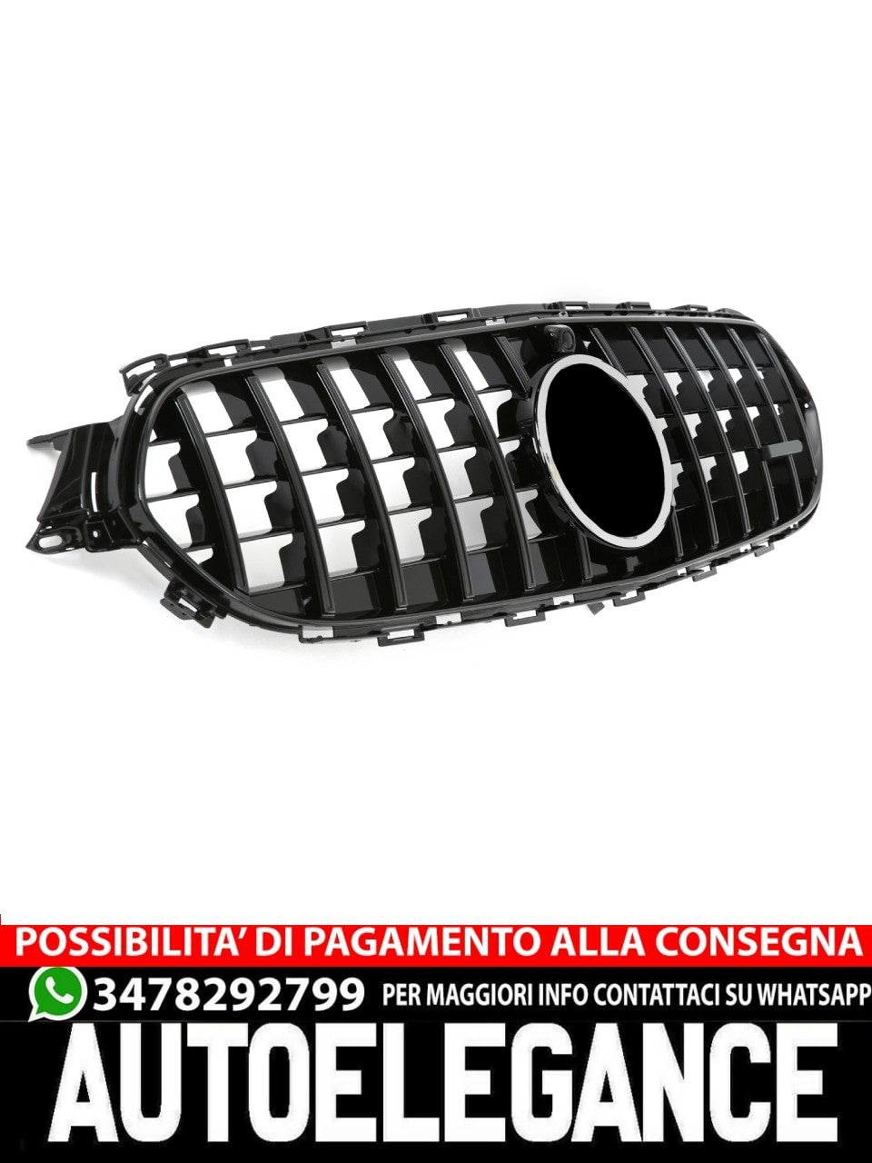 Griglia sportiva per Mercedes W213 FACELIFT PANAMERICANA GT AMG OPTIK