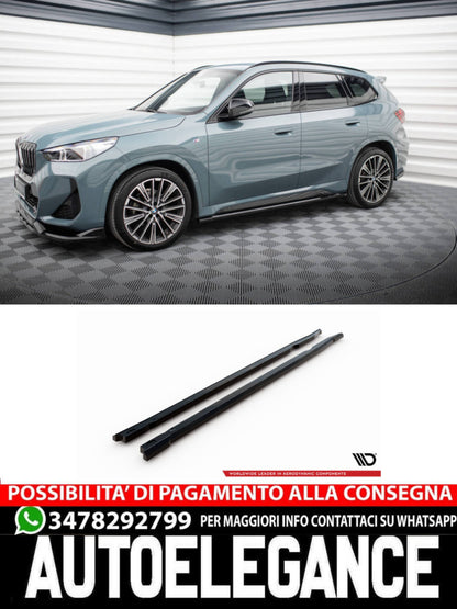 MINIGONNE LATERALI COMPATIBILI PER BMW X1 M-PACK U11   (2022 - )