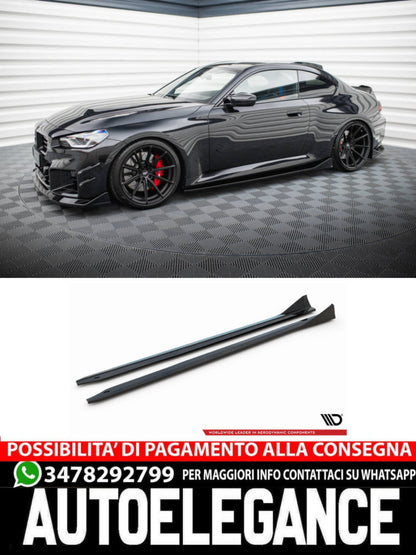 MINIGONNE LATERALI ADATTE PER V.4 BMW M2 G87  (2023 - )