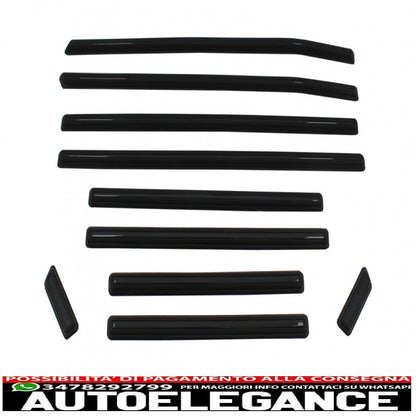 aggiungi il rivestimento delle modanature delle portiere adatto per mercedes classe g w463 (1989-2017) design restyling AUTOELEGANCERICAMBI