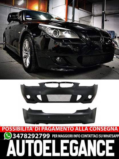 Paraurti anteriore e posteriore adatto per BMW Serie 5 E60 LCI (2007-2010)