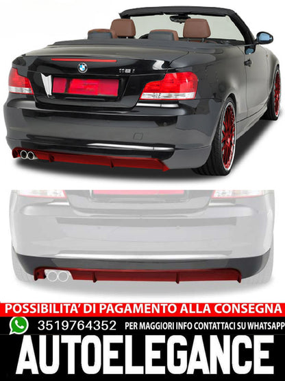 Diffusori posteriore adatto per BMW 1er E82 E88