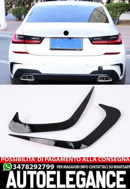 Flaps Side Fins Flics suitable for BMW 3 Series G20 G21 G28 M-Sport (2018-up) 