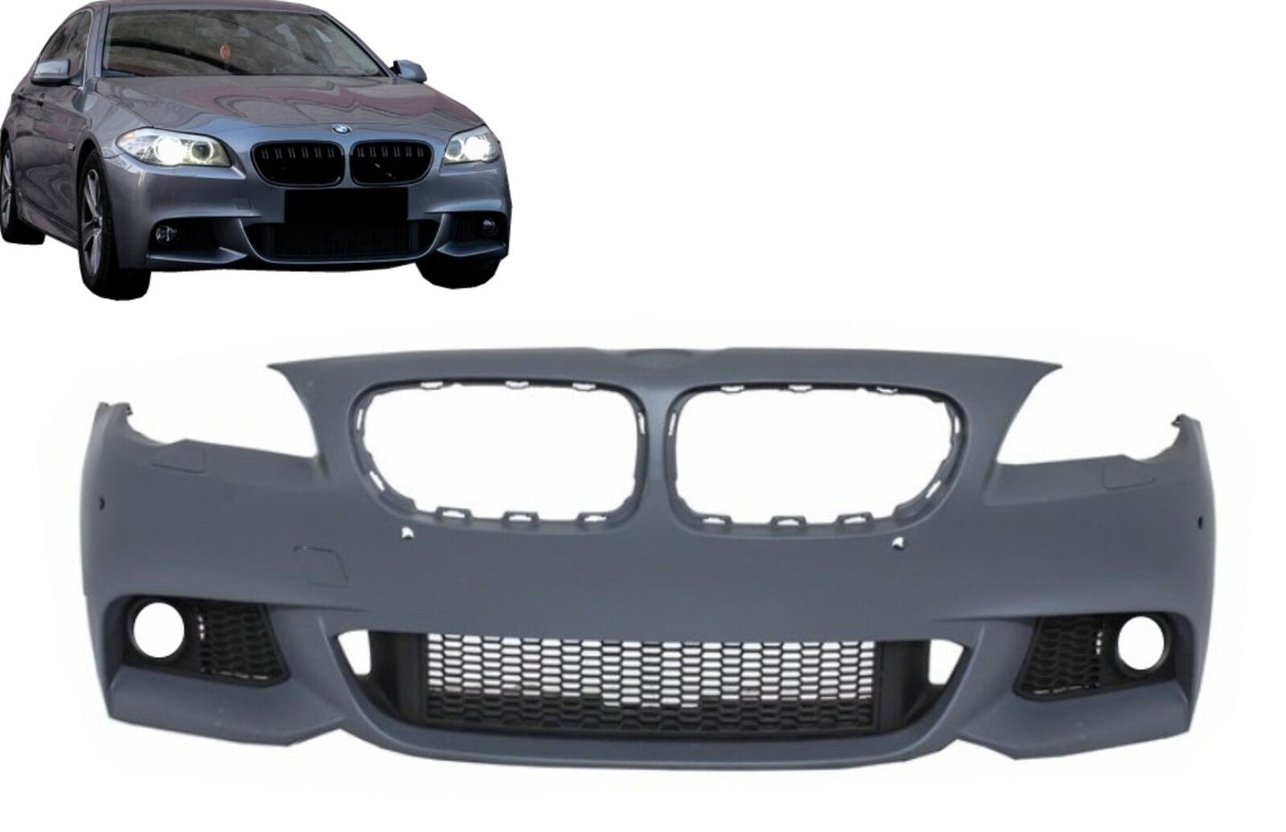 Bumper for BMW 5 F10 F11 11-14 Design M-Technik without fog lights