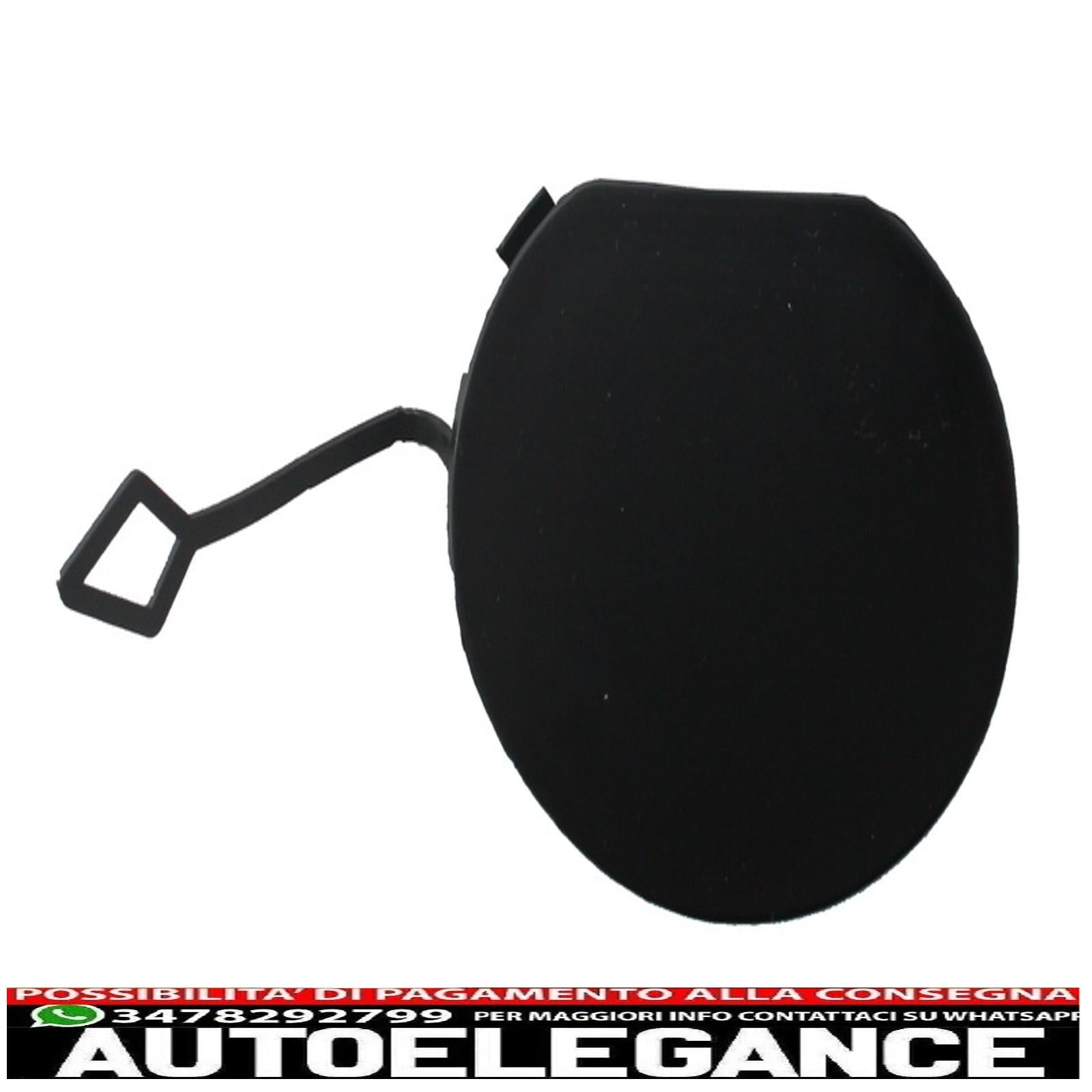 Copri gancio traino paraurti posteriore adatto per bmw serie 3 e90 (2004-2011) design m3 AUTOELEGANCERICAMBI
