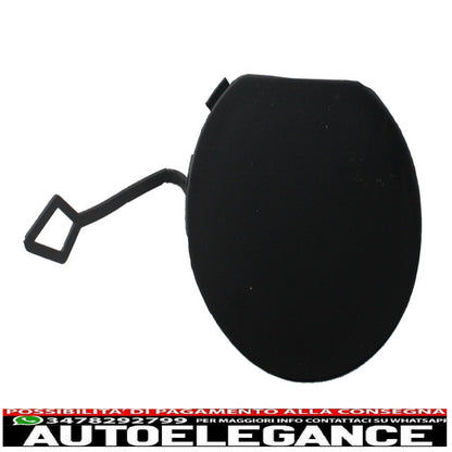 Copri gancio traino paraurti posteriore adatto per bmw serie 3 e90 (2004-2011) design m3 AUTOELEGANCERICAMBI
