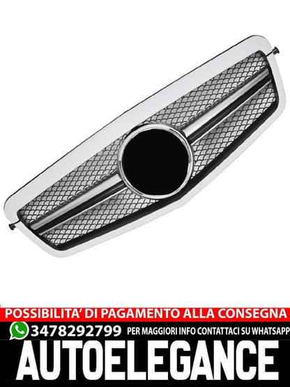 Sports grille for Mercedes W212 S212 E UNTIL 2013 Unpainted AMG LOOK 