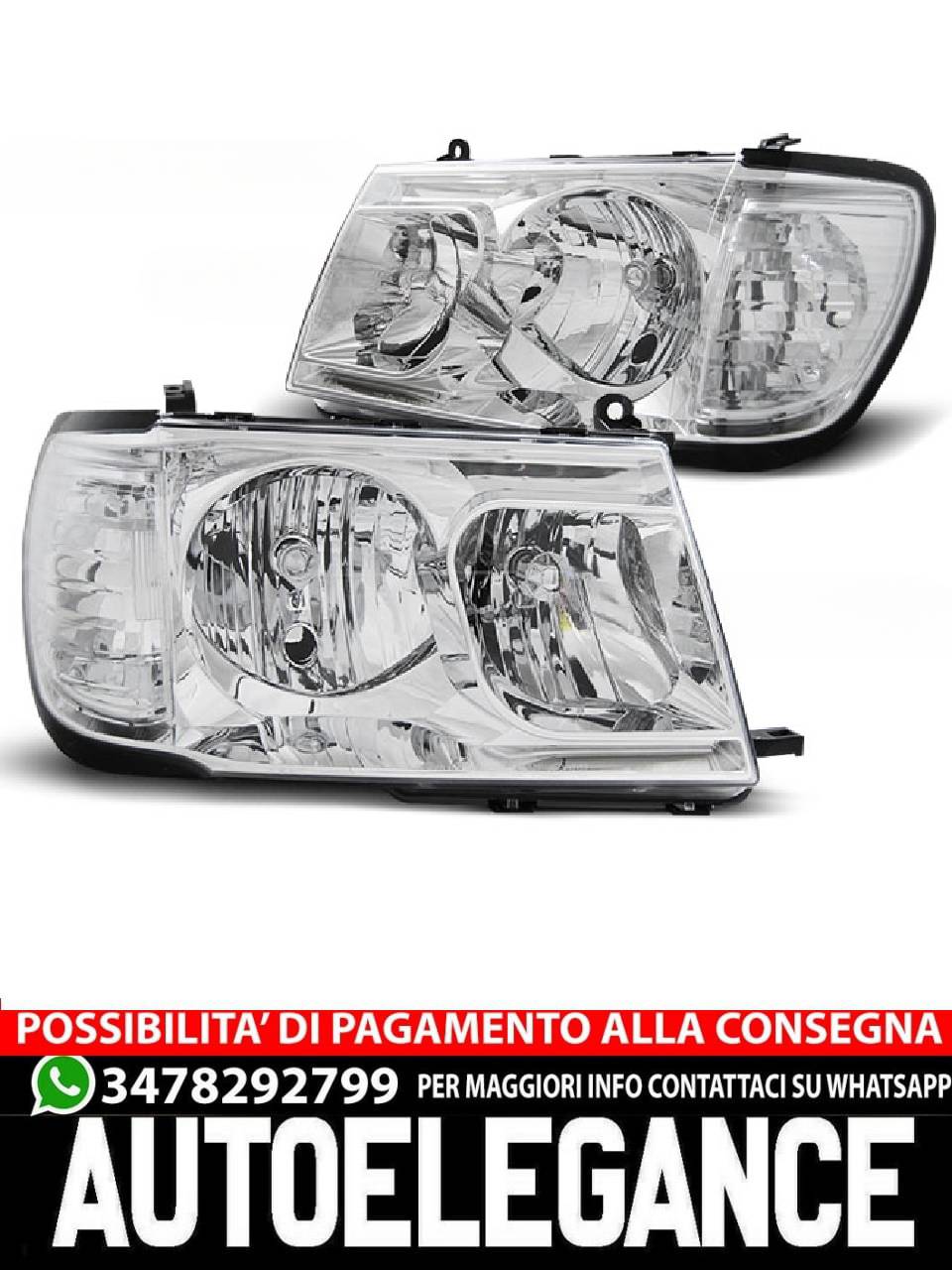 TOYOTA LAND CRUISER FJ100 98-04 CHROME