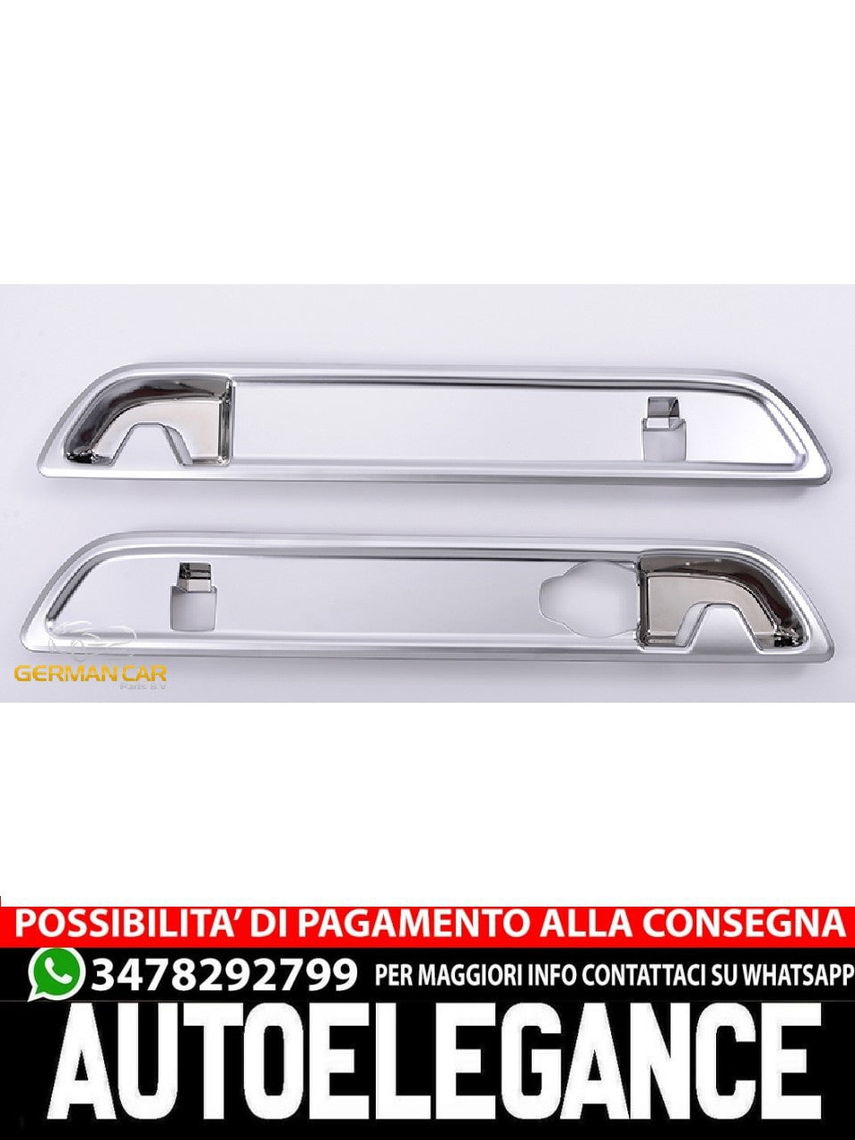 For Mercedes X253 and S205 estate chrome frame trunk panel 