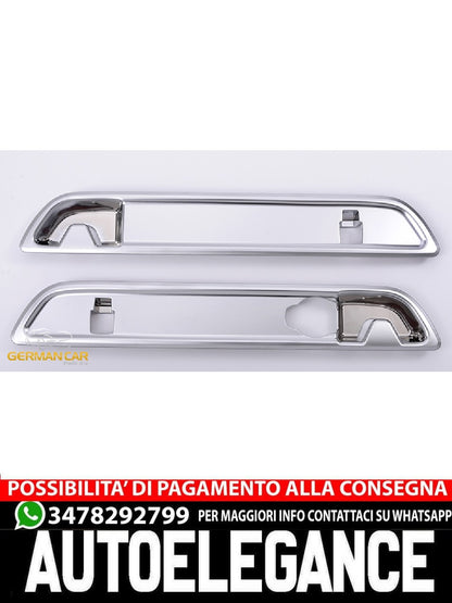 For Mercedes X253 and S205 estate chrome frame trunk panel 