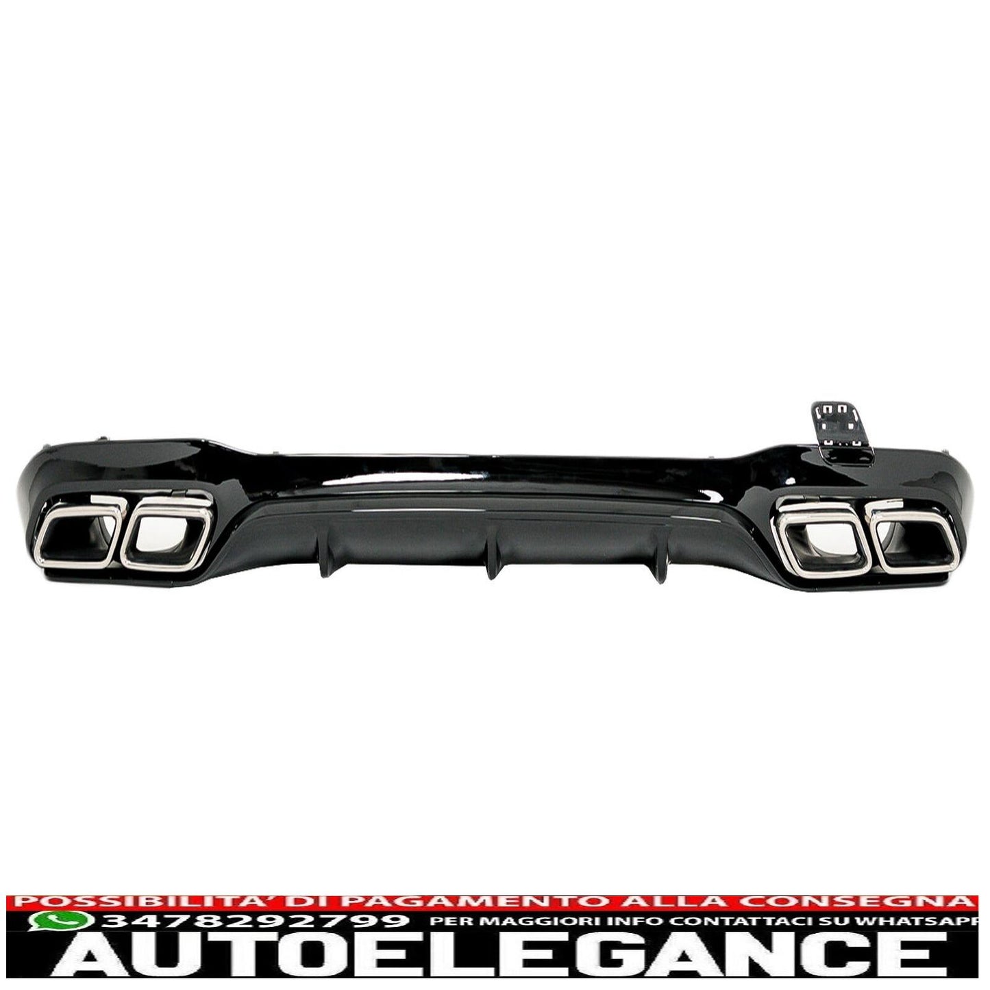 Paraurti Diffusore Terminali Cromati per Mercedes E W213 Sport Line 16-19 E63 Look-mostra il titolo originaleTesto originaleStoßfänger Diffusor Chrom Endrohre für Mercedes E W213 Sport Line 16-19 E63 Look