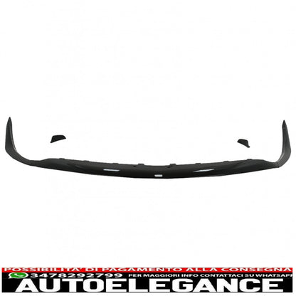Paraurti anteriore estensione labbro splitter alette aerodinamiche adatto per mercedes gla h247 sport line (2020-up) pianoforte nero