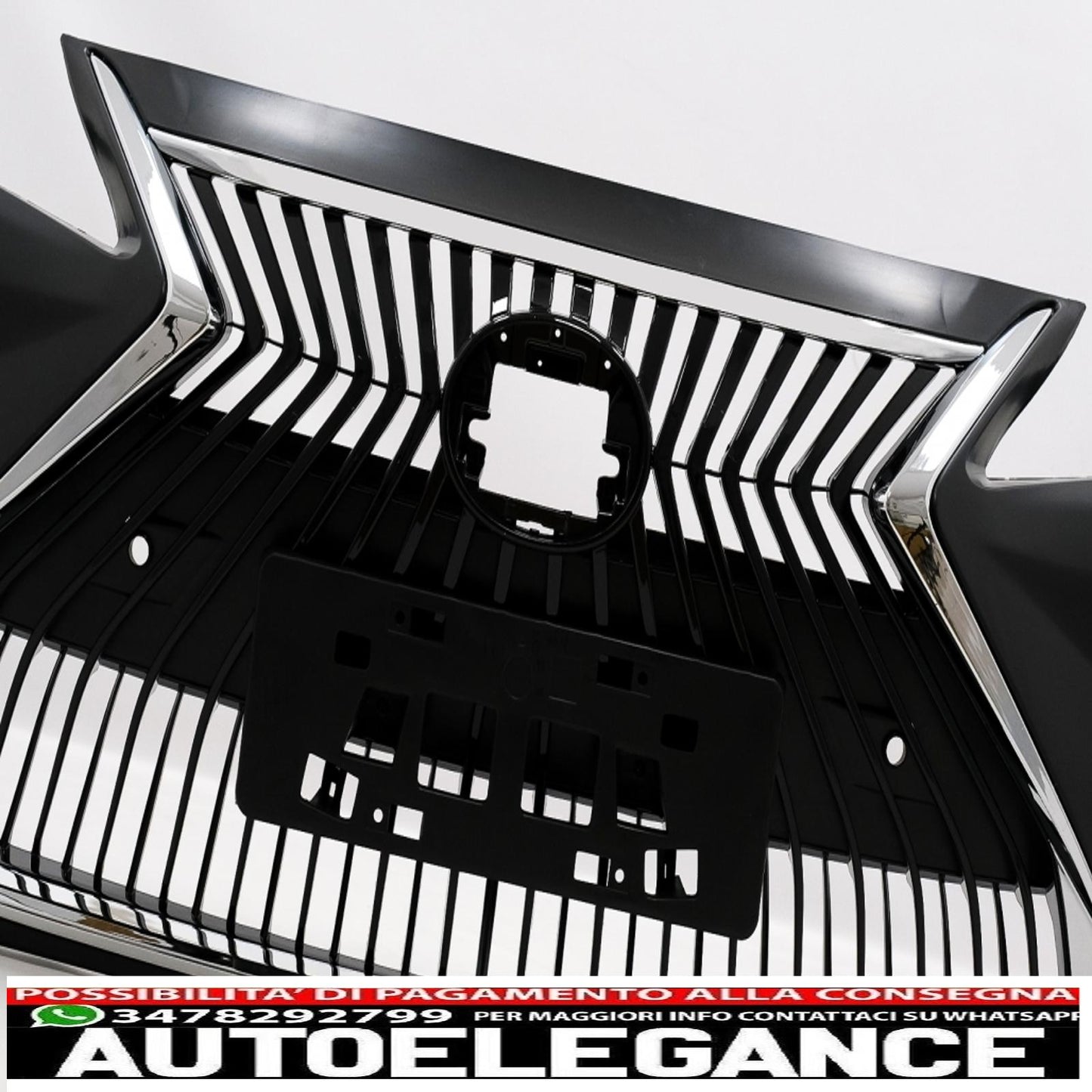 paraurti anteriore adatto per lexus es 350 xv40 (2006-2011) aggiornamento al design 2019