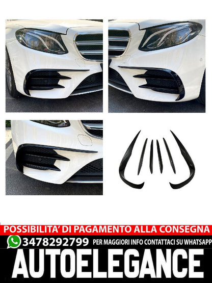 ADATTO PER MERCEDES W213 A238 CLASSE E AMG LINE (VOR FACELIFT) AERO FLAPS