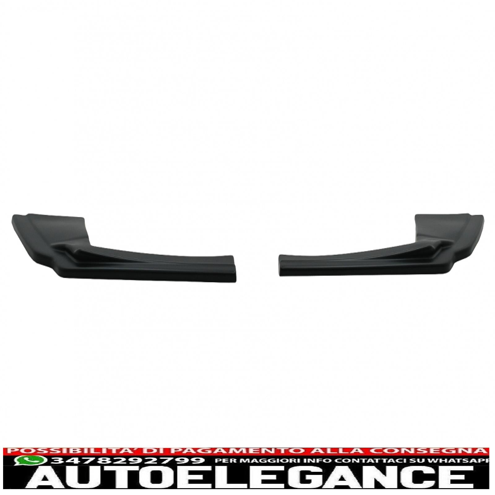 Alette sdoppiatori laterali paraurti posteriore adatte per alfa romeo giulia 952 (2016-2021) nero AUTOELEGANCERICAMBI