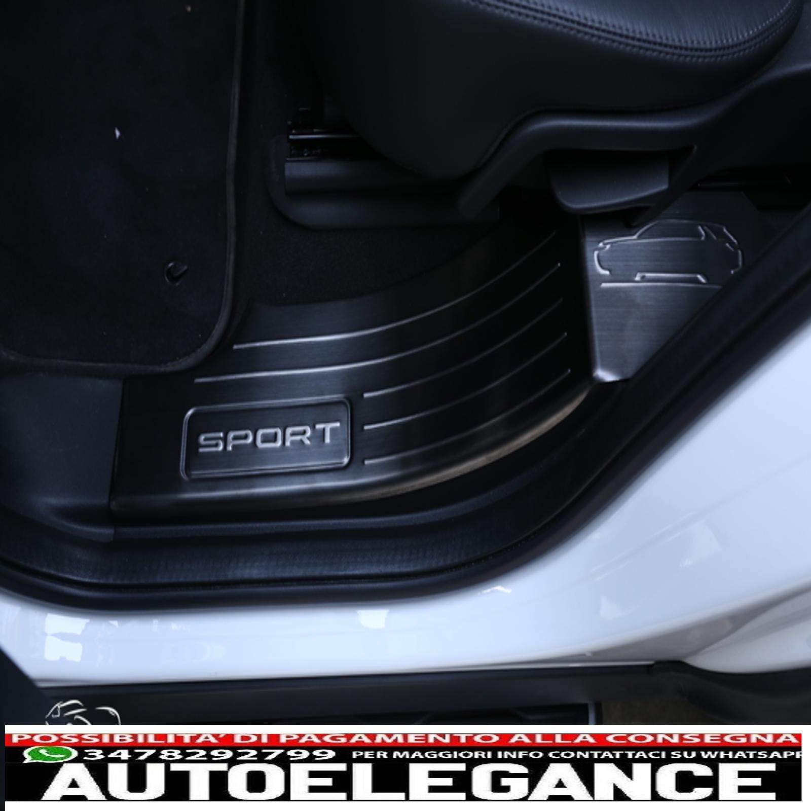 barre ingresso acciaio inox v2a senza risparmio land rover discovery sport l550-mostra il titolo originaletesto originaleeinstiegleisten edelstahl v2a ohne aussparung land rover discovery sport l550 AUTOELEGANCERICAMBI