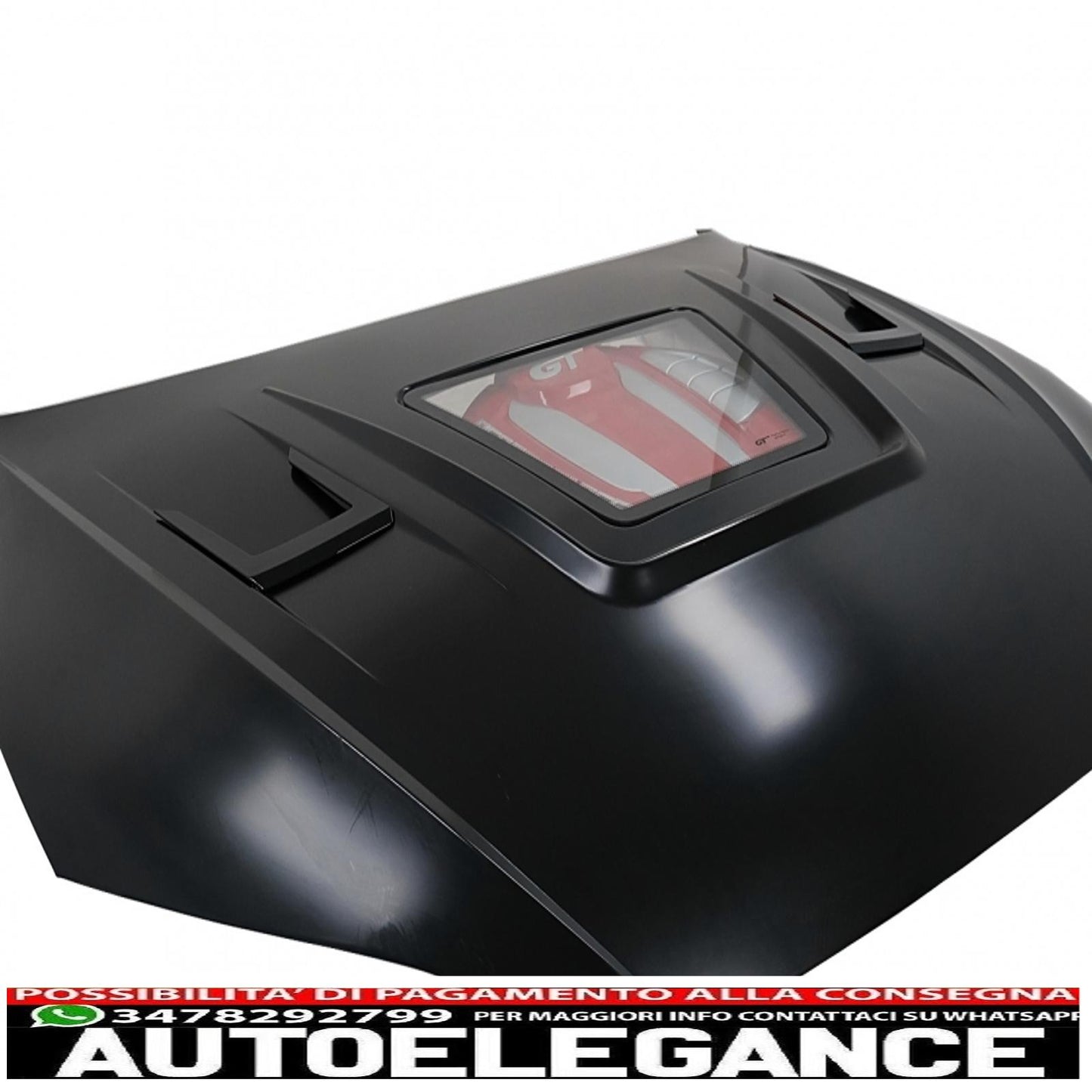 cofano cofano con copertura motore adatto per audi a5 b9 (2016-2019) gt design AUTOELEGANCERICAMBI