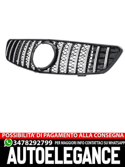 Griglia GT Panamericana adatta per Mercedes W251 V251 2006-2010 argento nero