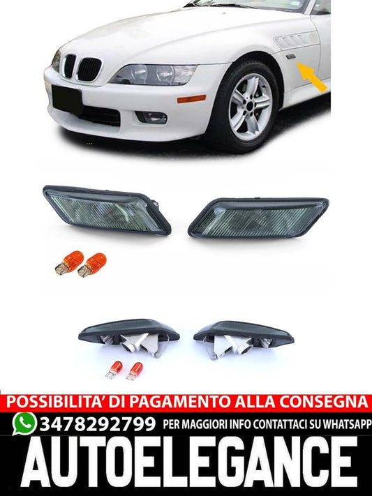 Coppia frecce laterali nero fumè adatte per BMW Z3 96-03 AUTOELEGANCERICAMBI