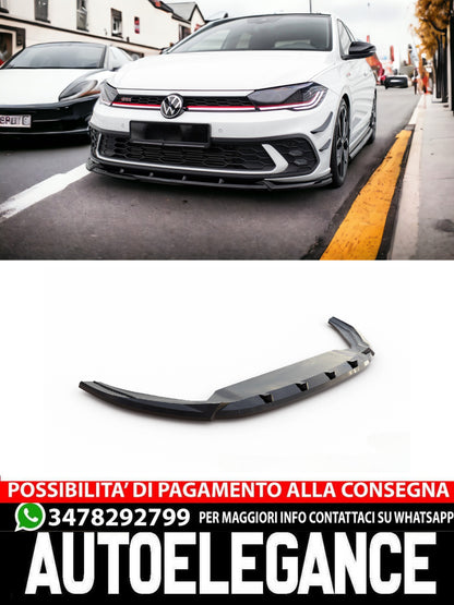 FRONT SPLITTER V.2 VOLKSWAGEN POLO GTI MK6 FACELIFT 