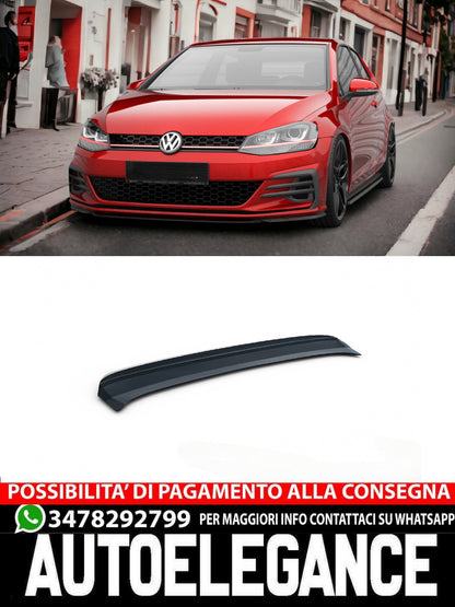 FRONT SPLITTER V.5 VOLKSWAGEN GOLF GTI MK7 FACELIFT 