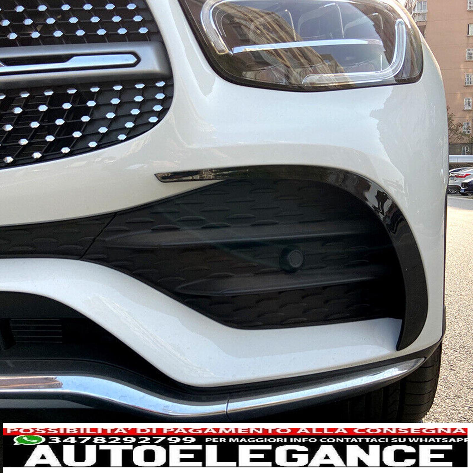 adatto per mercedes x253 c253 glc amg line (facelift) flaps aerodinamici anteriori-mostra il titolo originaletesto originalepasst für mercedes x253 c253 glc amg line (facelift) front aero flaps AUTOELEGANCERICAMBI