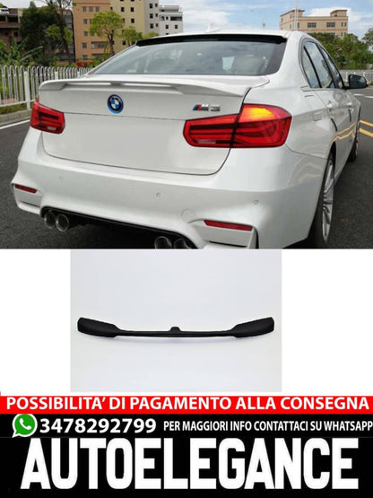 SPOILER suitable for BMW 3 F30 2011-2018