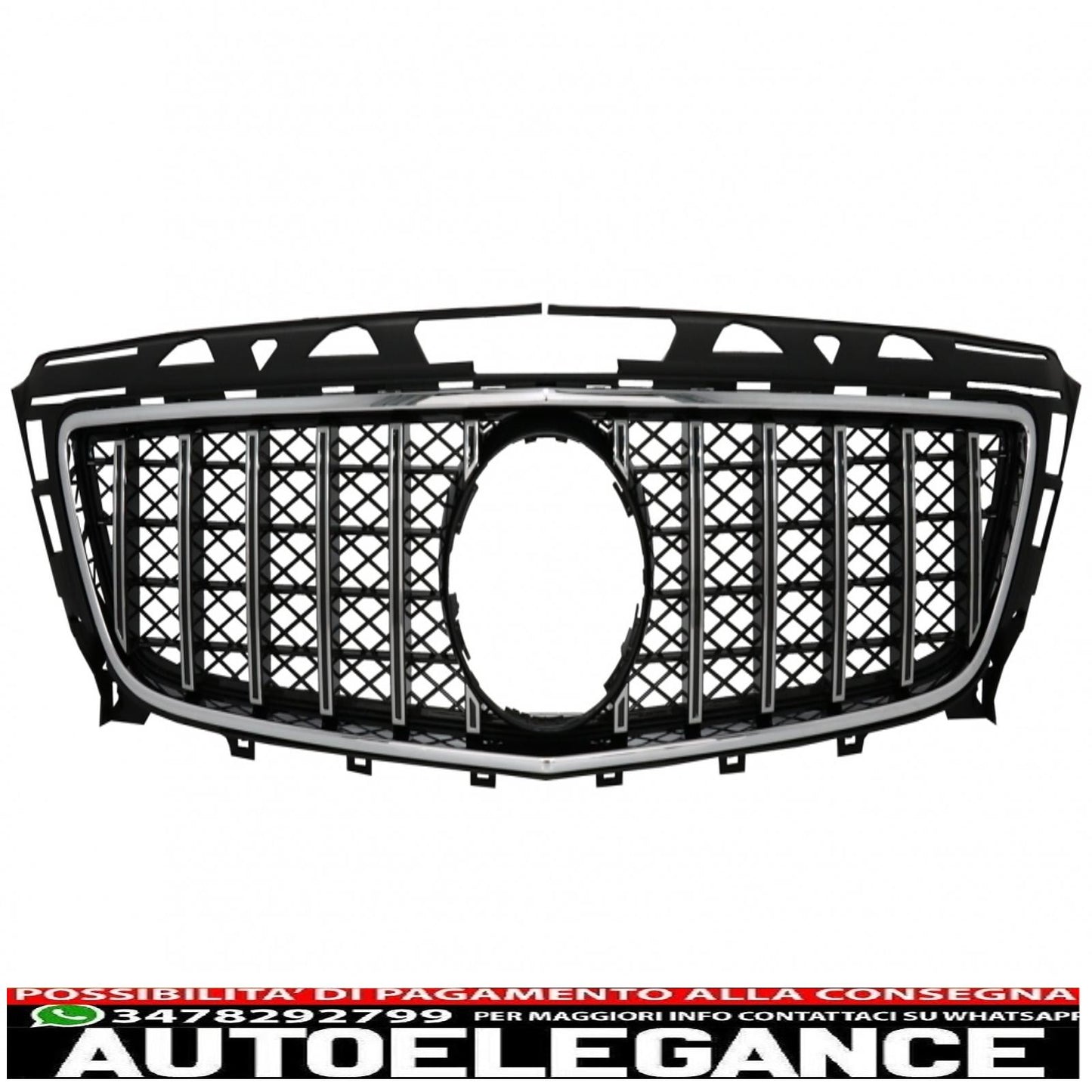 front grille suitable for mercedes cls w218 c118 (2011-2014) x218 shooting Brake (2012-2014) gt-r design panamericana 