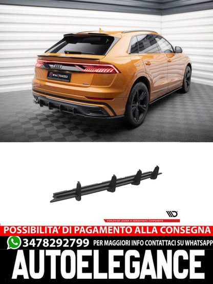 STREET PRO DIFFUSORE POSTERIORE adatto compatibile per AUDI Q8 S-LINE MK1