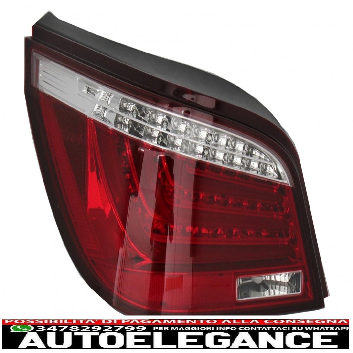 led rear lights suitable for bmw 5 series e60 (04.2003-03.2007) red white