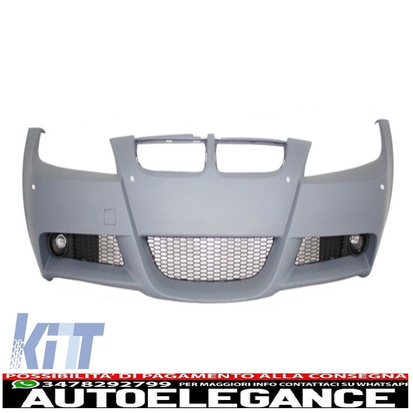 body kit suitable for bmw 3 series touring e91 (2005-2008) m-technik design with m-power exhaust silencer 